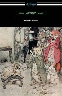 Cover image for Aesop's Fables (Illustrated by Arthur Rackham with an Introduction by G. K. Chesterton)