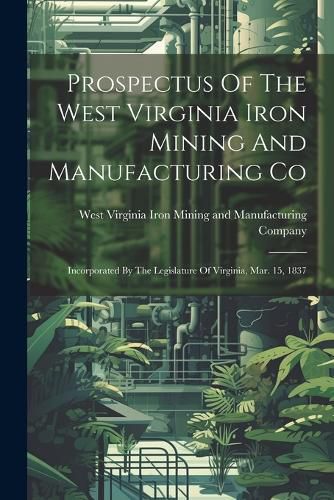 Cover image for Prospectus Of The West Virginia Iron Mining And Manufacturing Co