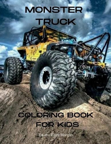 Monster Truck Coloring Book for Kids