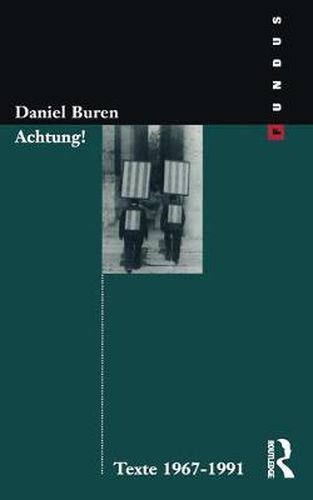 Cover image for Achtung! Texte 1967-1991