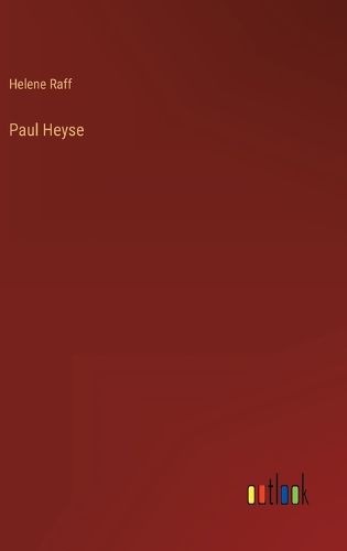 Cover image for Paul Heyse