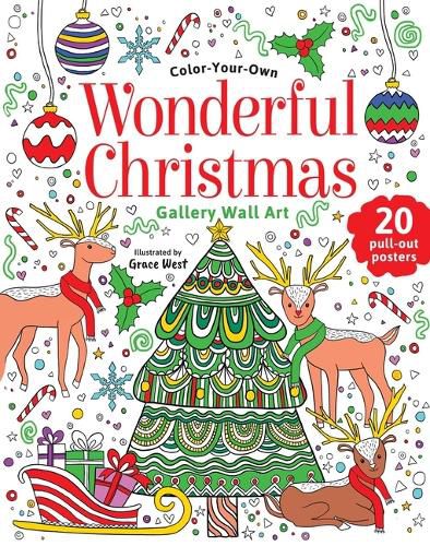 Cover image for Wonderful Christmas: Coloring Book