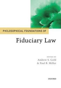 Cover image for Philosophical Foundations of Fiduciary Law