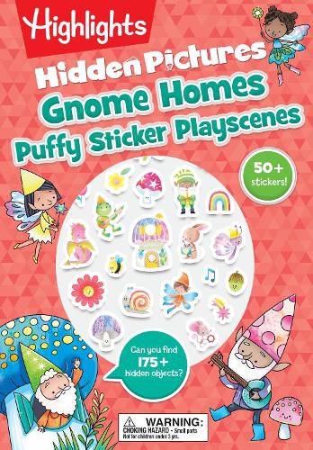 Cover image for Gnome Homes Hidden Pictures Puffy Sticker Playscenes