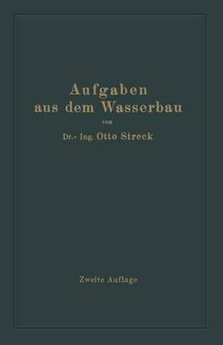 Cover image for Aufgaben Aus Dem Wasserbau: Angewandte Hydraulik