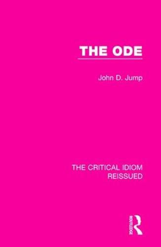 Cover image for The Ode