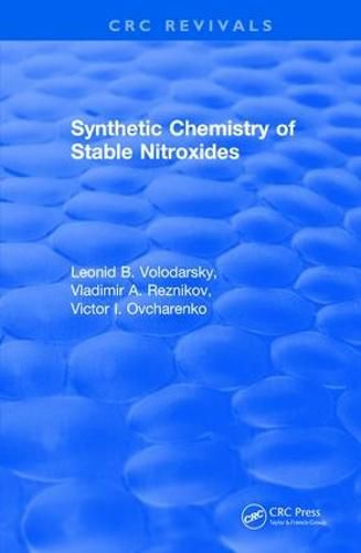 Cover image for Synthetic Chemistry of Stable Nitroxides