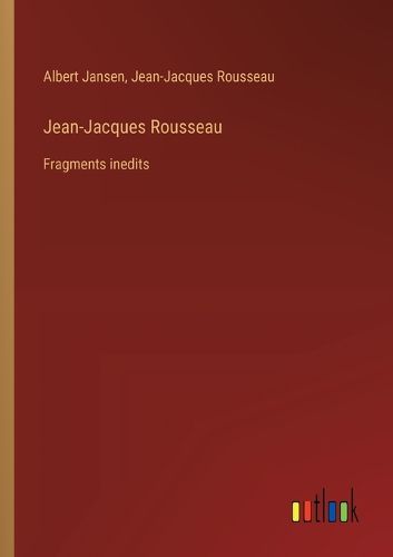 Cover image for Jean-Jacques Rousseau