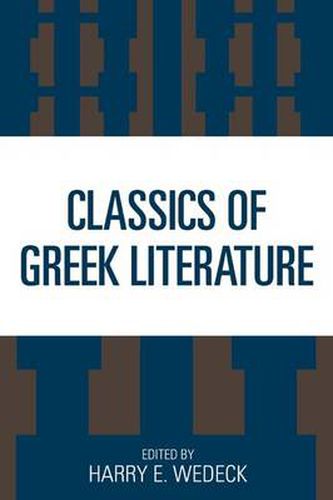 Cover image for Classics of Greek Literature