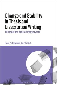 Cover image for Change and Stability in Thesis and Dissertation Writing