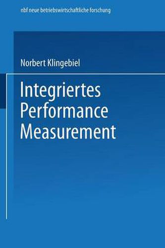 Cover image for Integriertes Performance Measurement