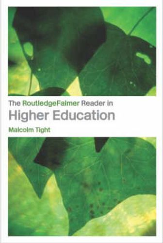 Cover image for The RoutledgeFalmer Reader in Higher Education