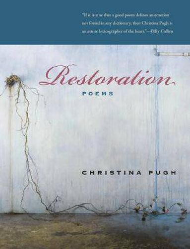 Cover image for Restoration: Poems