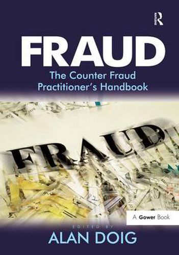 Cover image for Fraud: The Counter Fraud Practitioner's Handbook