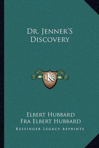 Dr. Jenner's Discovery