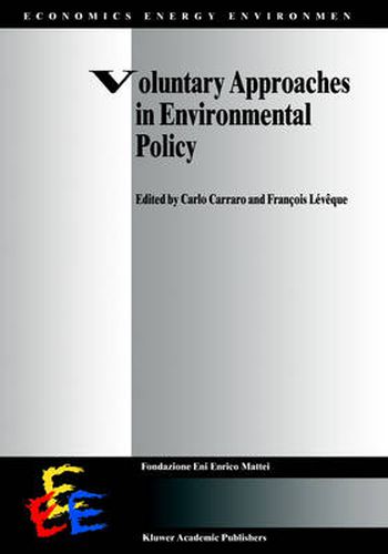 Cover image for Voluntary Approaches in Environmental Policy