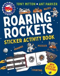 Cover image for Amazing Machines Roaring Rockets Sticker Activity Book
