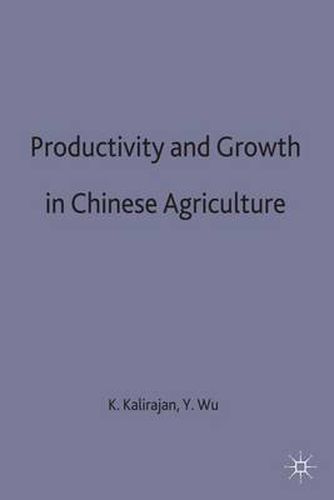 Cover image for Productivity and Growth in Chinese Agriculture