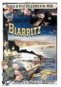 Cover image for Carnet Ligne, Biarritz Station d'Hiver