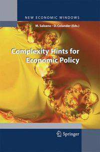 Cover image for Complexity Hints for Economic Policy