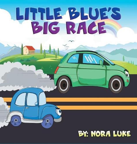 Cover image for Little Blue car Big Race