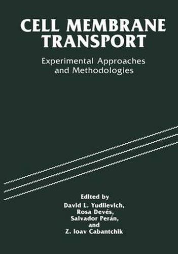 Cover image for Cell Membrane Transport: Experimental Approaches and Methodologies