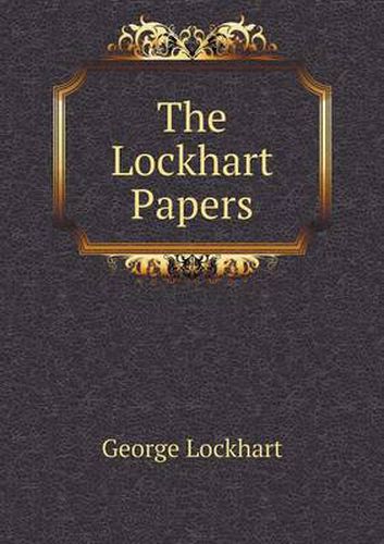 Cover image for The Lockhart Papers