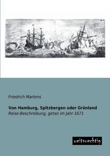 Cover image for Von Hamburg, Spitzbergen Oder Gronland