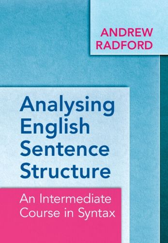 Cover image for Analysing English Sentence Structure