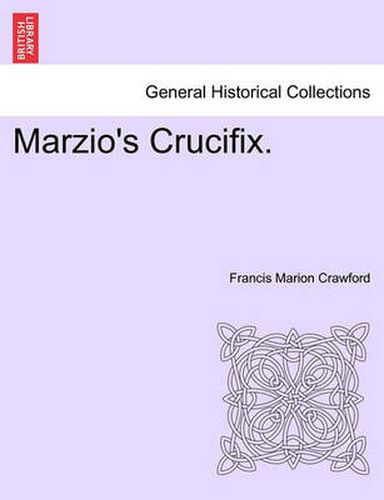 Cover image for Marzio's Crucifix.