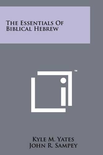 Cover image for The Essentials of Biblical Hebrew