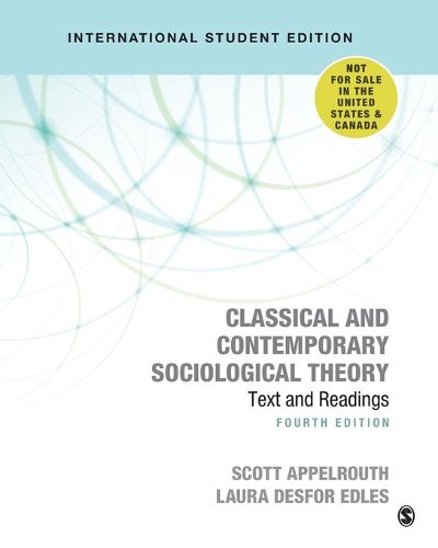 Cover image for Classical and Contemporary Sociological Theory - International Student Edition: Text and Readings