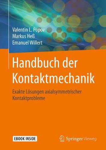 Cover image for Handbuch der Kontaktmechanik: Exakte Loesungen axialsymmetrischer Kontaktprobleme