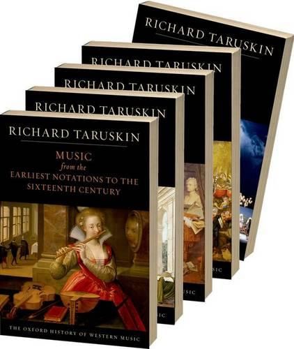 Cover image for Oxford History of Western Music (5 Volumes)