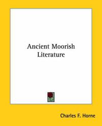 Cover image for Ancient Moorish Literature