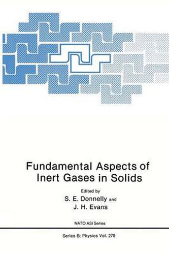 Cover image for Fundamental Aspects of Inert Gases in Solids