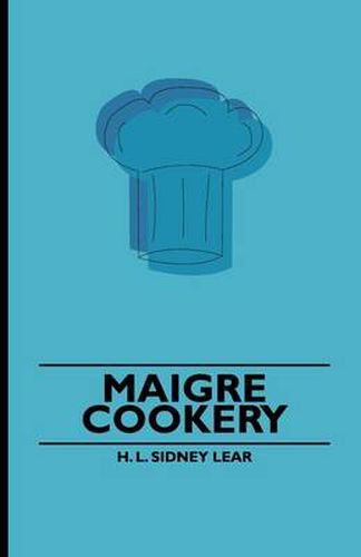 Maigre Cookery