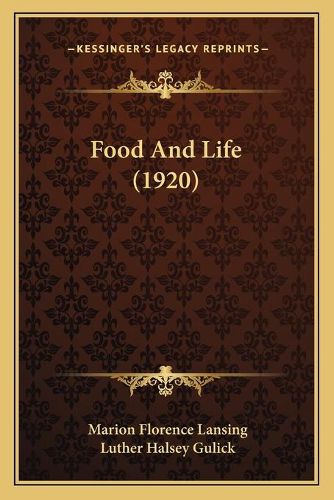 Food and Life (1920)