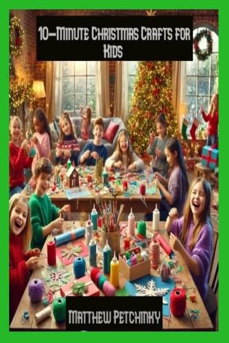 Cover image for 10-Minute Christmas Crafts for Kids