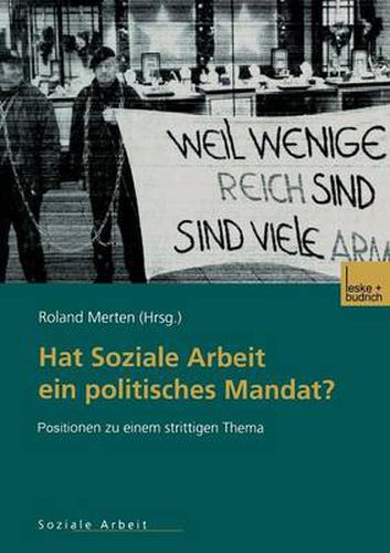 Cover image for Hat Soziale Arbeit Ein Politisches Mandat?