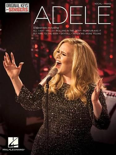 Adele - Original Keys for Singers: 13 Favorites for Vocal and Piano