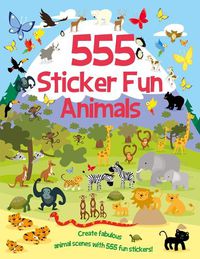 Cover image for 555 Sticker Fun - Animals