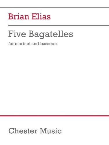 Cover image for Five Bagatelles
