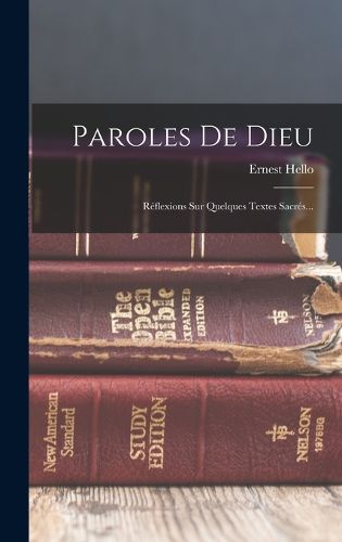 Cover image for Paroles De Dieu