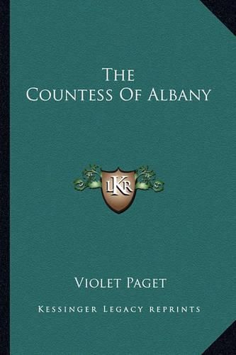 Cover image for The Countess of Albany