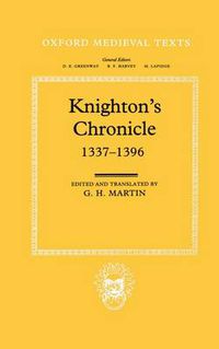 Cover image for Knighton's Chronicle 1337-1396