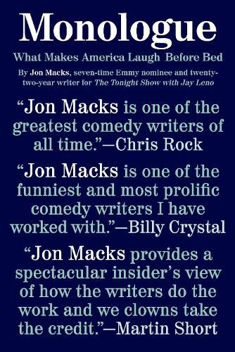 Cover image for Monologue: What Makes America Laugh Before Bed