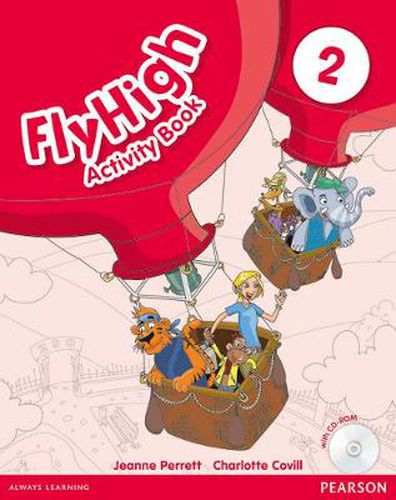 Cover image for Fly High Level 2 Activity Book and CD ROM Pack