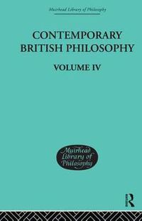 Cover image for Contemporary British Philosophy: Personal Statements   Fourth Series