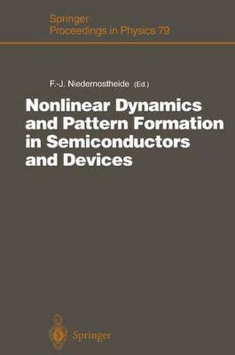 Cover image for Nonlinear Dynamics and Pattern Formation in Semiconductors and Devices